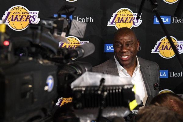 Magic Johnson resigns as Lakers' Basketball Operations President