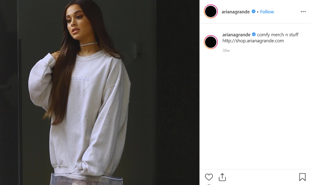 Ariana Grande Is Being Sued for Posting Photos of Herself