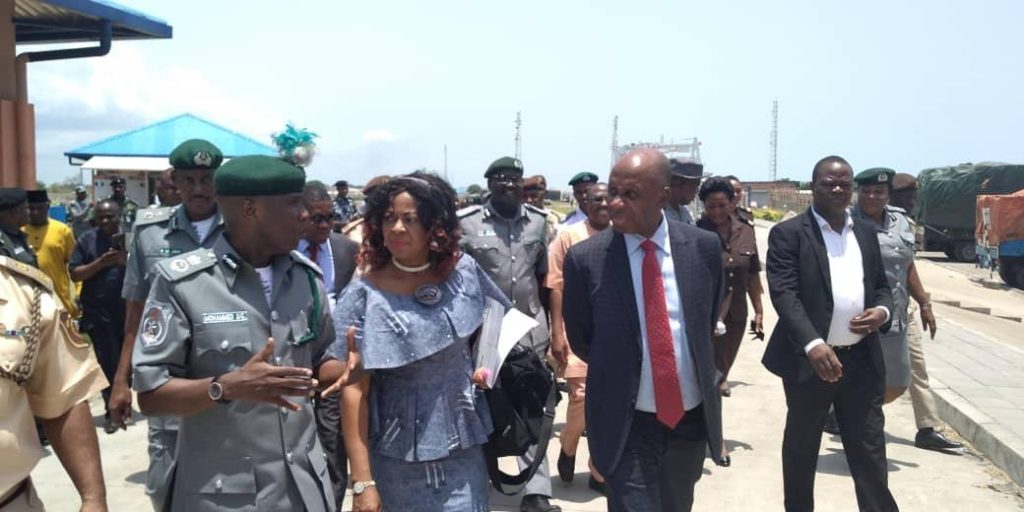 Amaechi Inspects Seme-Karke Joint Border Post (JBP) in Cotonou