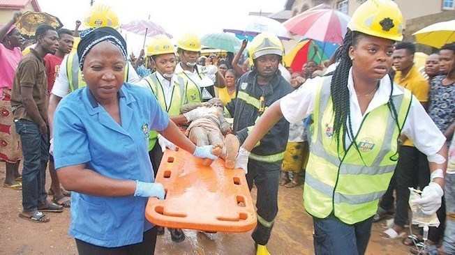 Lagos building collapse: Injured pupils are in stable condition, receiving treatment