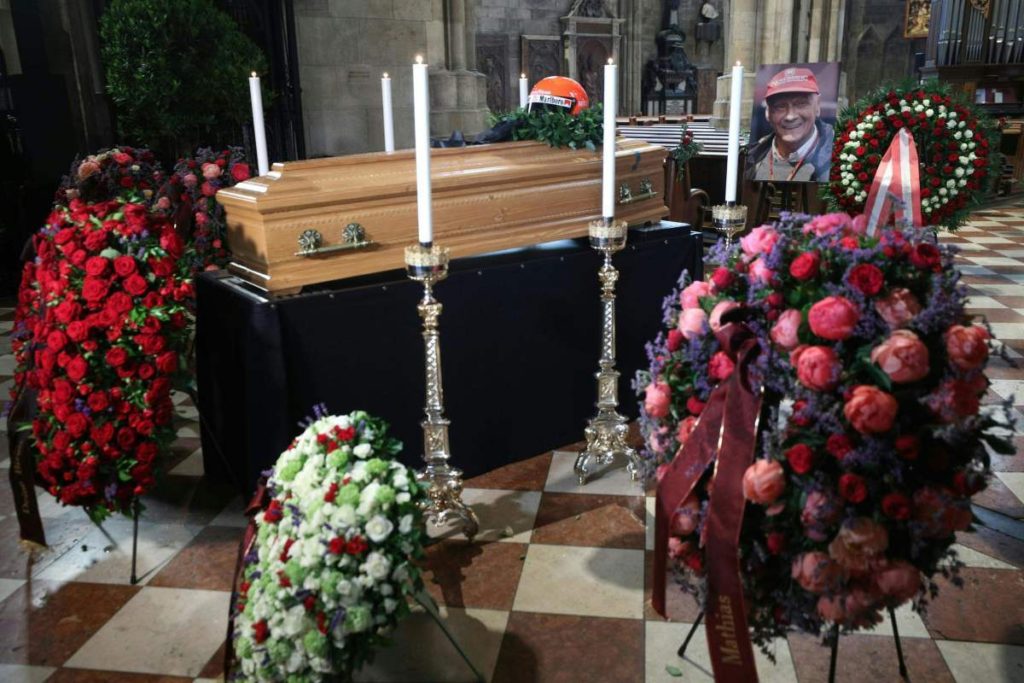 F1 legend, Niki Lauda's remains, arrives home city of Vienna