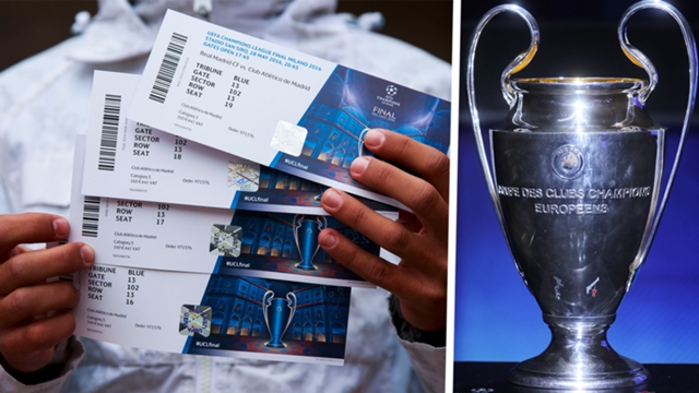 allocated 16,613 UCL Final tickets 