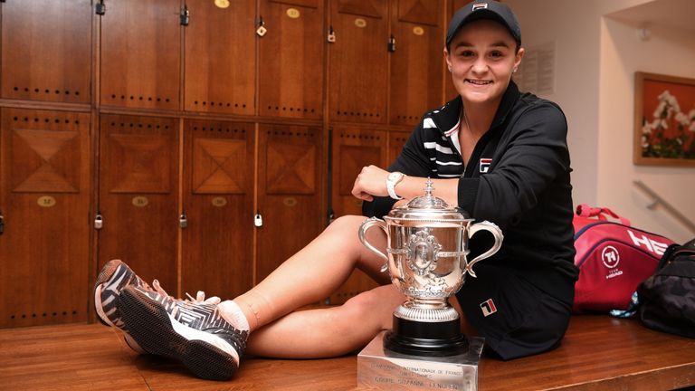 French Open champ, Ashleigh Barty now world no 2, eyes top spot
